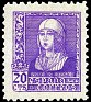 Spain 1938 Isabella The Catholic 20 CTS Violet Edifil 855. España 855. Uploaded by susofe
